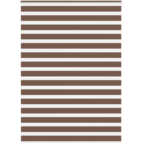 Zebra zavjesa Smeđa 155x200 cm &Scaron;irina tkanine 150,9 cm Poliester Cene