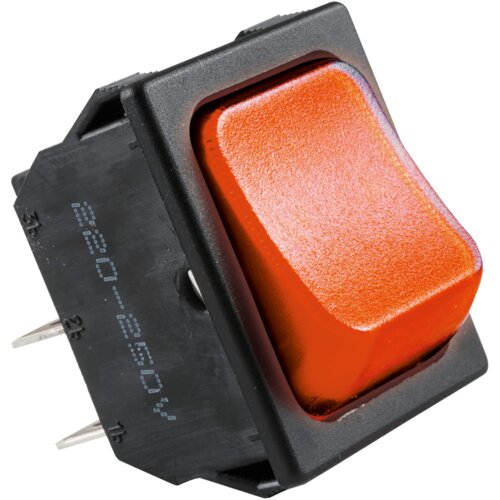 Home Prekidač, 250 V~, 10 A, 32 &amp;times; 26 mm, 2 položaja, STV 01, Narandžasti Slike