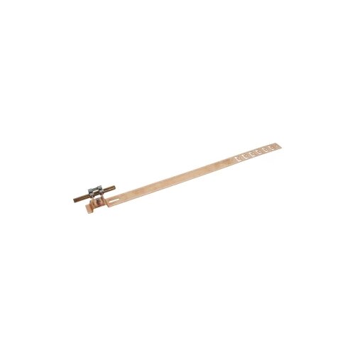 DEHN Držač krovnog vodiča UNIgrip Cu H 20mm Rd 8mm s reljefom. Opruga L 475 mm 206227 DLH UG 8 H20 L475 CU držač krovnog vodiča Slike