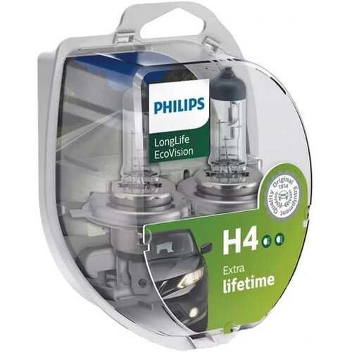 Philips sijalica H4 LLECO 12V 60/55W P43 Slike