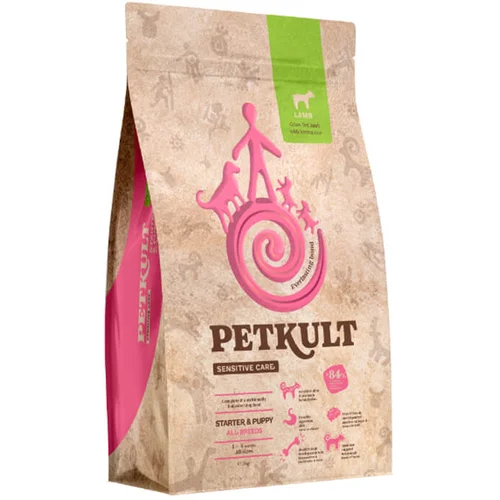 Petkult sensitive care starter & puppy - jagnjetina 3 kg