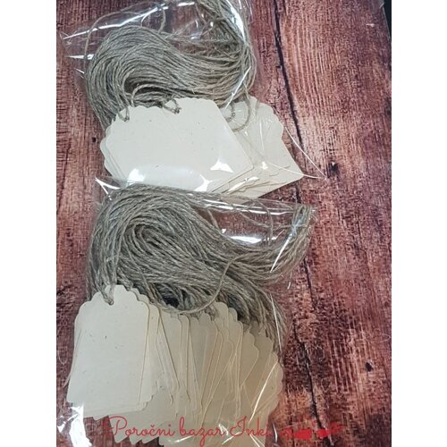  Kartončki za darila - komplet 50 kom KARTDAR 26 Cene