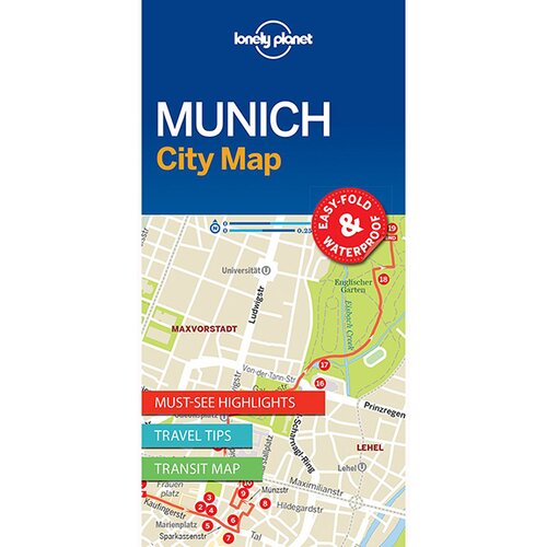 Lonely Planet Munich City Map (Travel Guide) Cene