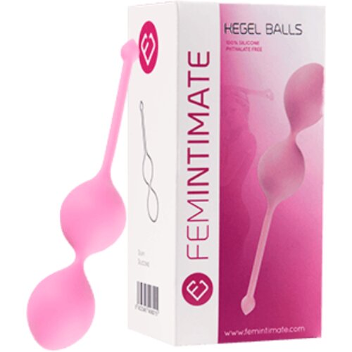 Femintimate Vaginalne kuglice Kegel Balls, 18cm, Roze Slike