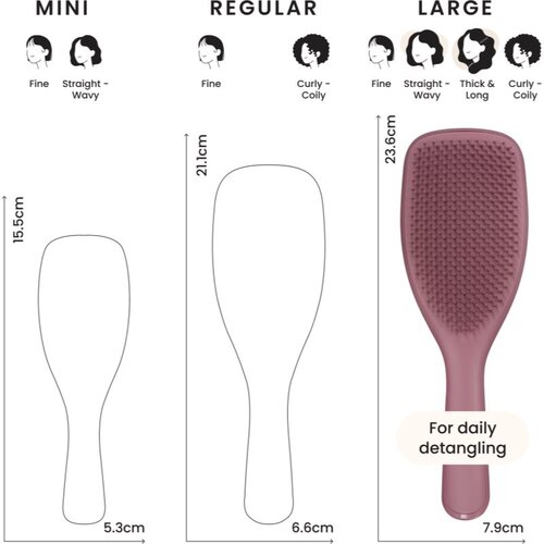 Tangle Teezer The Ultimate četka za kosu veličina L Pink Velvet 1 kom Slike