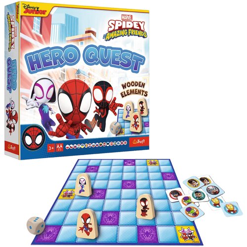 Hero Quest Spidey Spider-Man društvena igra Trefl 02436 Cene