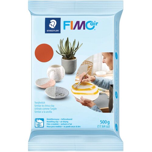  Glinamol 0,5kg Fimo Air Basic Staedtler 8100-76 terracotta Slike