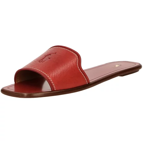 Polo Ralph Lauren Natikače s potpeticom hrđavo crvena