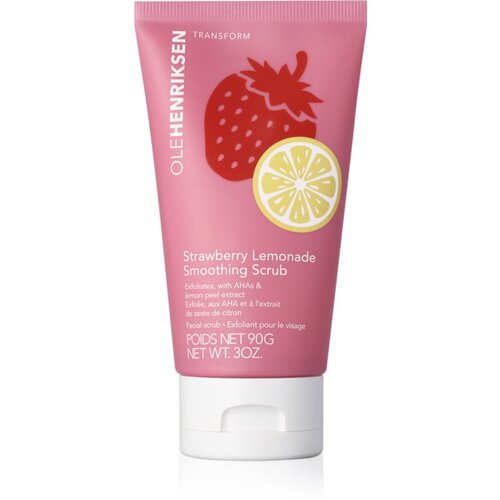 OLEHENRIKSEN Transform Strawberry Lemonade Smoothing Scrub piling za lice s eksfolijacijskim učinkom 90 g Cene