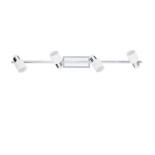 Eglo davida spot/4, led, gu10, 4x5w, 4x400lm, hrom/bela 9KDN9Q3 Slike