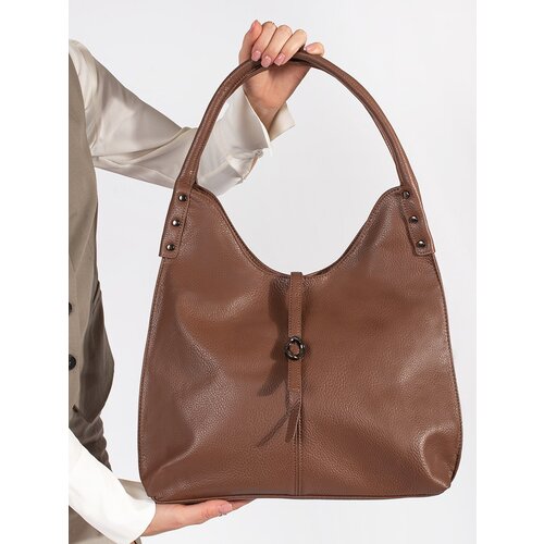 Shelvt Large brown shoulder bag Cene