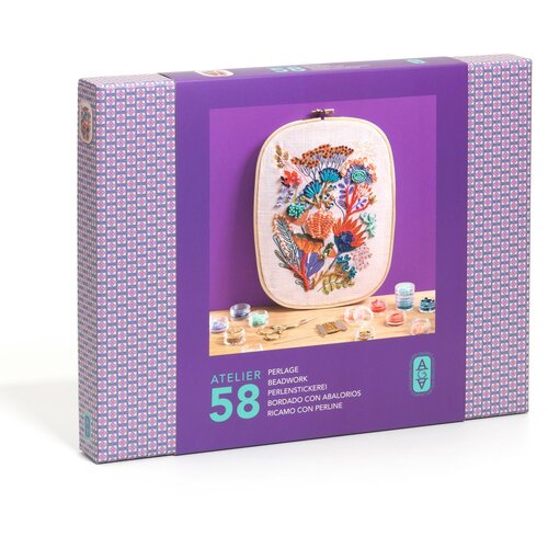Djeco Atelier 58 &ndash; Vezenje s perlicami za najstnike in odrasle &ndash; cvetlica Cene