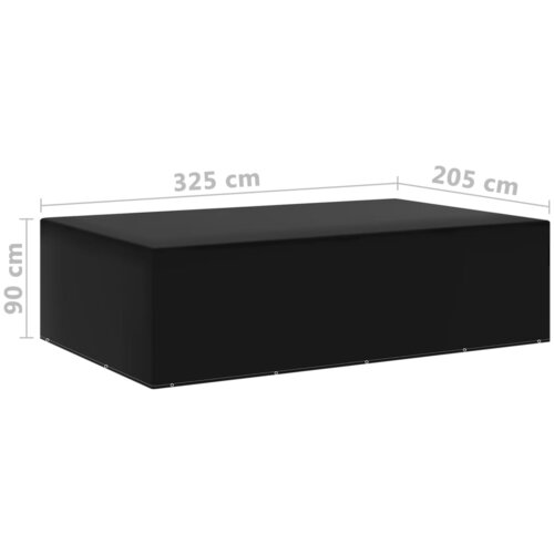  Navlake za vrtni namje&amp;scaron;taj s 12 u&amp;scaron;ica 2 kom 325 x 205 x 90 cm Slike
