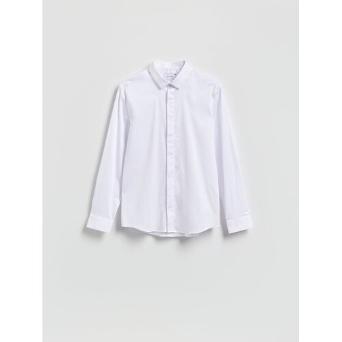 Reserved Super slim fit obična ko&scaron;ulja - bijela Cijene
