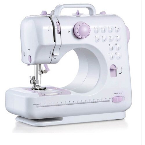 Timeless Tools Prenosna mini šivalna mašina z 12 šivi in dvema hitrostma za začetnike, (5000401656) Cene