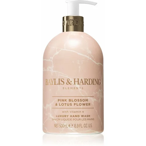 Baylis & Harding Elements Pink Blossom & Lotus Flower tekući sapun za ruke 500 ml