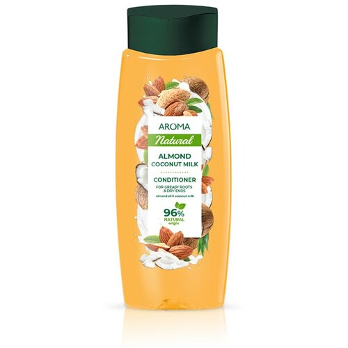 Aroma Natural balzam za kosu Conditioner Almond & Coconut Milk Slike