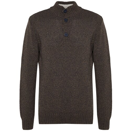 Trendyol Sweater - Brown - Slim fit Slike