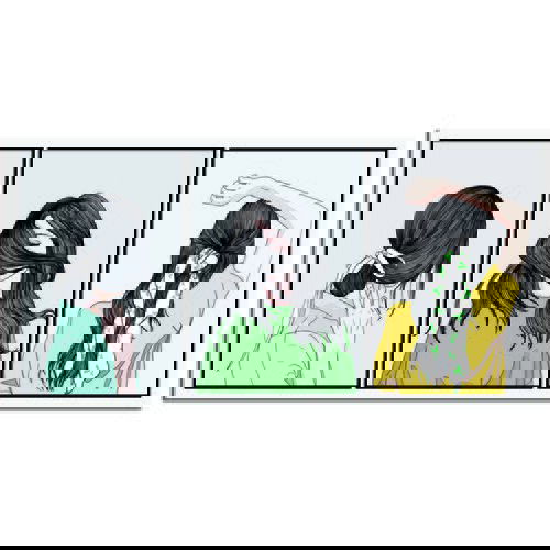 Pintdecor Zidni ukras Hair Cene