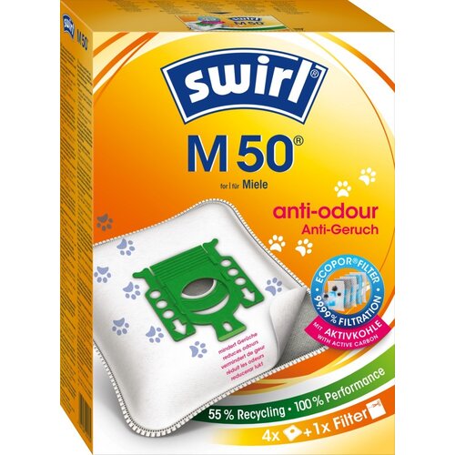SWIRL Melitta SDA vrečka za prah za Miele M 50 Anti-Odor VE4, (21275871) Slike