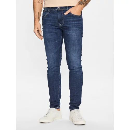PepeJeans Jeans hlače PM206321 Mornarsko modra Skinny Fit