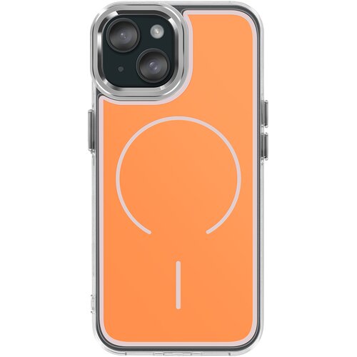 AVIZAR Ovitek MagSafe za iPhone 15, izjemno ojačana dvomaterialna za&scaron;čita, Oranžna, (5000190116) Cene