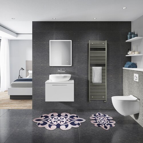 Hanah home set 2 prostirke za kupatilo Roze-Teget Cene