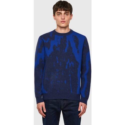 Diesel Sweatshirt - KTENNESSEE KNITWEAR blue Slike