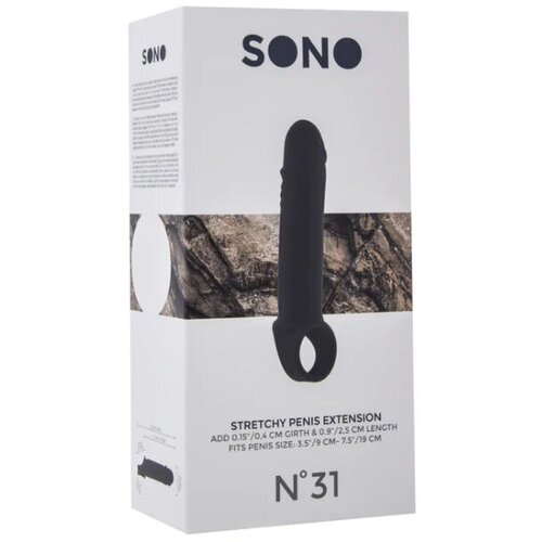 Sono by Shots Sono Navlaka za penis No.31, Crna Cene