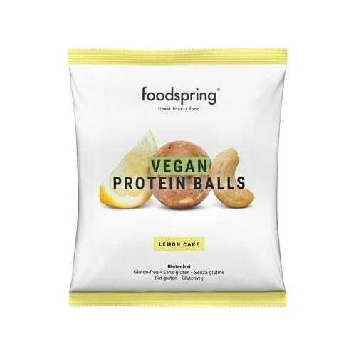foodspring Protein Balls Vegan Lemon Cake