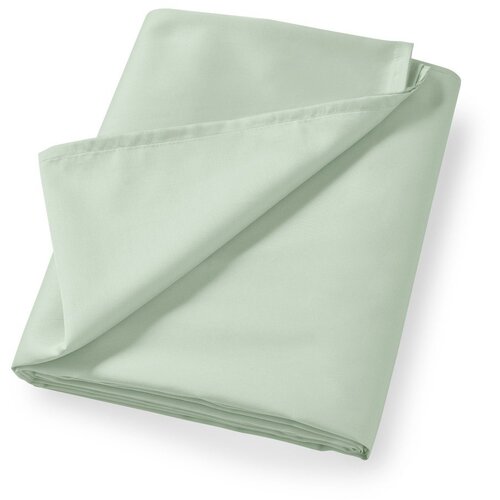 Bianca Svetlo zelena rjuha iz bombažnega satena 275x275 cm Cotton Sateen – Cene
