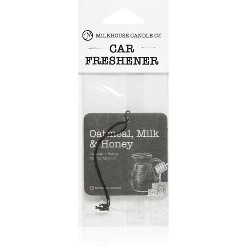 Milkhouse Candle Co. Creamery Oatmeal, Milk & Honey viseća mirisna oznaka za auto 1 kom Cijene