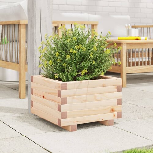  Vrtna sadilica 40x40x26,5 cm od masivne borovine Slike