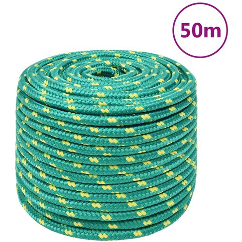vidaXL Brodski konop zeleni 12 mm 25 m od polipropilena Cijene