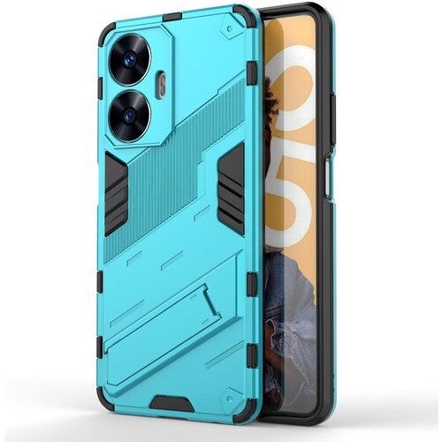 INORCO Za Realme C55 torbica za telefon s stojalom proti praskam za računalnik + zaščitni ovitek TPU, (22033615) Cene