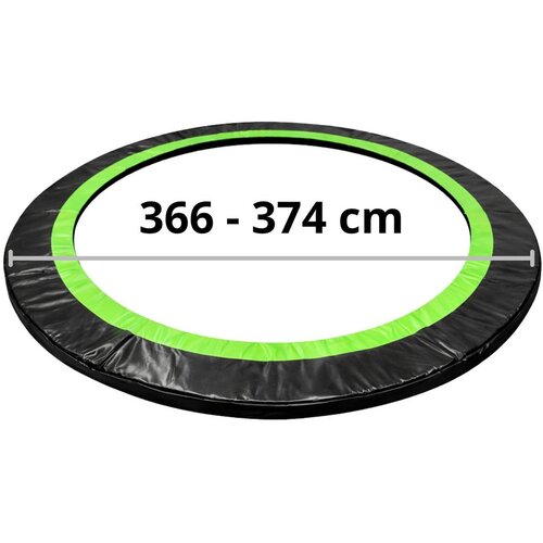 LEAN opružna podloga za trampolin crna 360-376 cm 12 ft Slike
