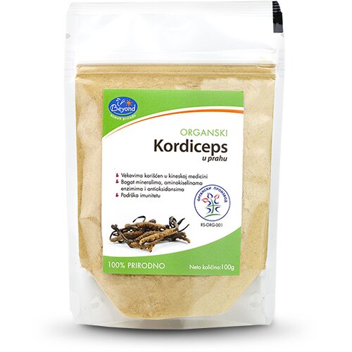 Beyond Kordiceps u prahu organic 100g Slike