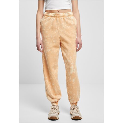 UC Curvy Ladies Towel Washed Sweat Pants paleorange Slike