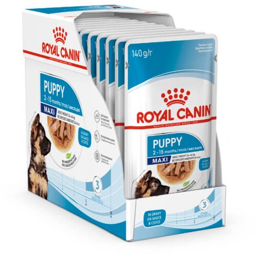Royal Canin maxi puppy 10 x 140 g Slike