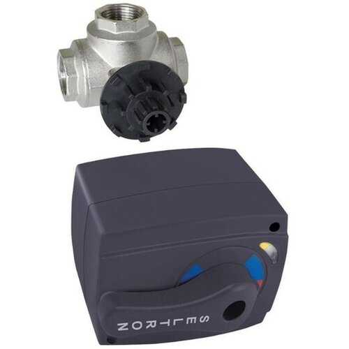 Seltron motorni pogon AVC10RS, 1 min, 230 v + 2 p krogelni ventil dn 25 Slike