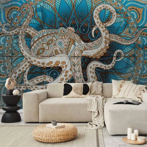  Foto tapeta - Zen Octopus 343x256 Samoljepljiva Cene