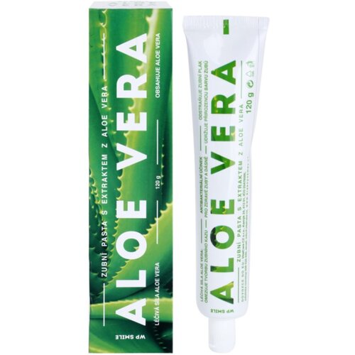 White Pearl Smile Aloe Vera pasta za zube za zdrave zube i desni 120 g Slike