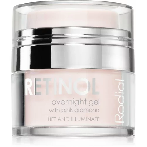 Rodial Retinol Overnight Gel noćna gel krema za hidrataciju i zaglađivanje lica s retinolom 9 ml