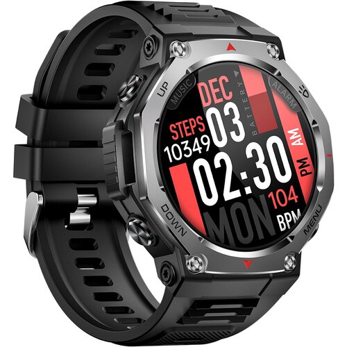 INF večnamenska pametna ura z zaslonom amoled, sledenjem telesne pripravljenosti black, (5000090736) Cene
