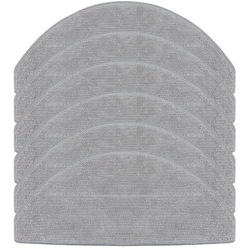 INF Nadomestne krpe za mop, združljive z robotskim sesalnikom Xiaomi &mdash; 6 kosov pralnih mikrovlaken, siva, 27,5 cm x 12 cm, (5000286217) Cene