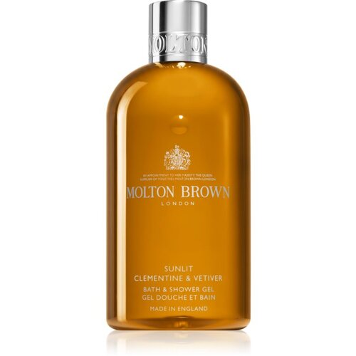 Molton Brown Sunlit Clementine &amp;amp; Vetiver Bath &amp;amp; Shower Gel gel za prhanje in kopanje 300 ml Slike