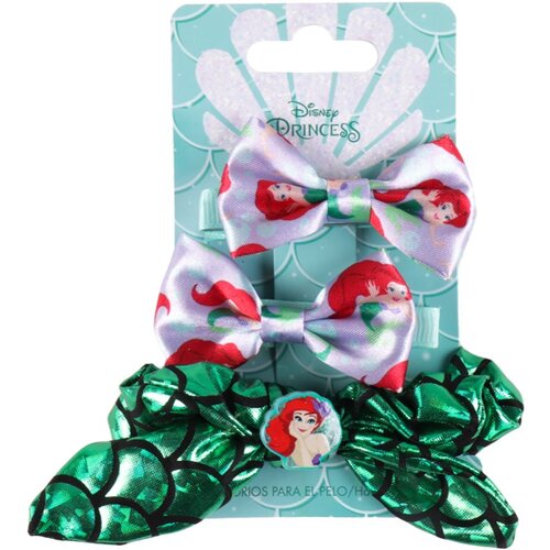 Disney The Little Mermaid Hair Accessories set dodatkov za lase za otroke 3 kos Slike