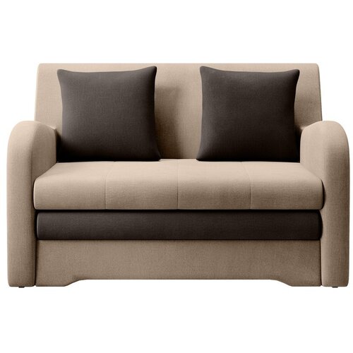 ELTAP Svjetlo smeđa bar&amp;scaron;unasti sklopiva sofa 130 cm Ario &amp;ndash; Slike