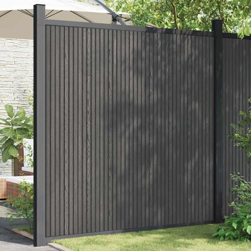  za ogradu WPC sivi 173 x 186 cm Slike