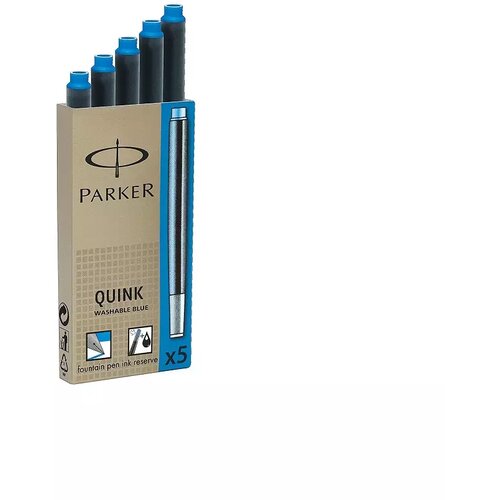 Parker patrone QUINK Wash. Blue 1/5 Slike